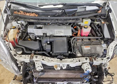 2012 Toyota Prius z USA, uszkodzony, nr VIN JTDKN3DUXC5518455